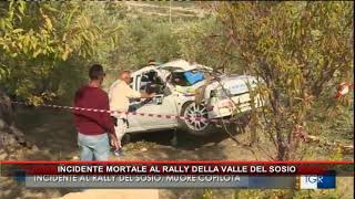 INCIDENTE MORTALE AL RALLY DELLA VALLE DEL SOSIO [upl. by Solegna]