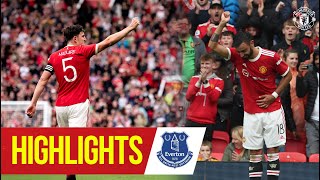 Rampant Reds finish preseason in style  Highlights  Manchester United 40 Everton [upl. by Arikaahs930]