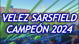 ¡VÉLEZ SARSFIELD CAMPEÓN 2024 Previa y festejos en el Estadio José Amalfitani [upl. by Galvan13]