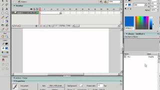 Using Flash MX 2004 Pt1 Basic Animations [upl. by Iuqcaj]