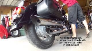 Suzuki C50 Exhaust Mod [upl. by Violante]