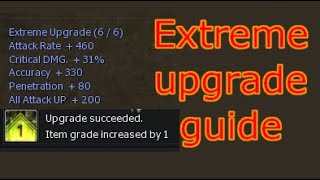 Extreme upgrade system explained  Cabal Online [upl. by Ahsieit]