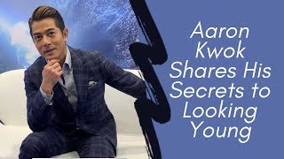 Aaron Kwoks Shares His Secrets To Looking Young [upl. by Emma]