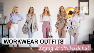 Work Outfit Ideas 2021 Business Casual Attire for Women  Annas Style Dictionary [upl. by Hagile498]