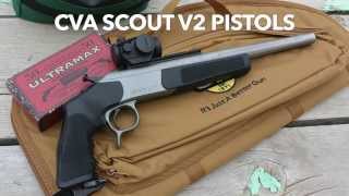 New CVA Scout V2 300 Blackout amp 44 Mag Pistols [upl. by Eixel627]