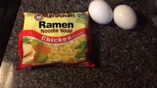 How to make Ramen Noodles with Egg [upl. by Ynattyrb]