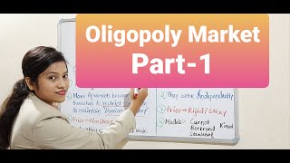 Lecture 40 Oligopoly marketcharacteristicstypescollusivenoncollusive [upl. by Nakashima]