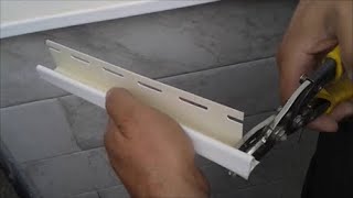 How to Install Vinyl Siding J Channels in Corners Tricky Situation [upl. by Balcer291]