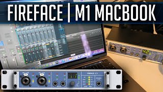 Fireface UCX with M1 MacBook Pro and External Synth [upl. by Baker]