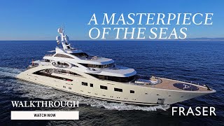 ACE 85M 279 Lurssen Yacht for sale  Superyacht walkthrough [upl. by Kcirneh]