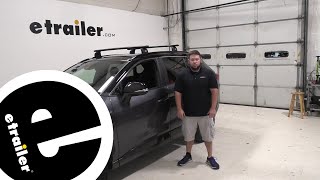 etrailer  2020 Toyota RAV4 Thule WingBar Evo Roof Rack for Naked Roofs Complete Installation [upl. by Eciryt968]