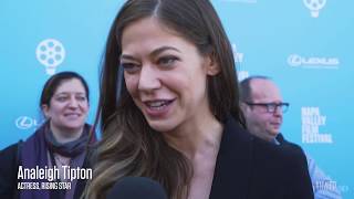 Analeigh Tipton on the Red Carpet  Rising Star  NVFF17 [upl. by Karry152]