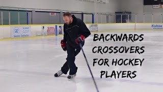 BACKWARDS CROSSOVERS FOR HOCKEY PLAYERS [upl. by Cruickshank276]