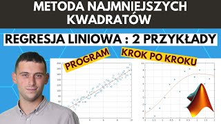 Metoda Najmniejszych Kwadratów  regresja liniowa matlab [upl. by Undis]