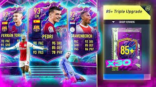 FIFA 22 30 x Guaranteed 85 Triple Upgrade Future Stars Packs [upl. by Dinin]