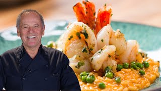 Wolfgang Pucks Tomato Risotto With Shrimp [upl. by Efioa]