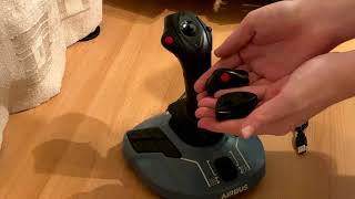 Thrustmaster TCA Airbus Sidestick  Unboxing and First Look [upl. by Renie]