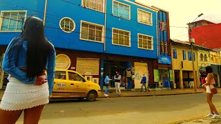 BARRIO DE Santa Fe Red Light District  Bogota Colombia [upl. by Nilrah]