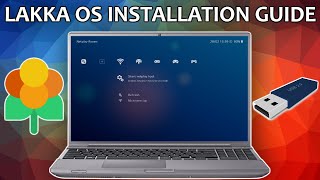 Lakka OS for Laptop and Desktop PC Installation Guide [upl. by Yelik]