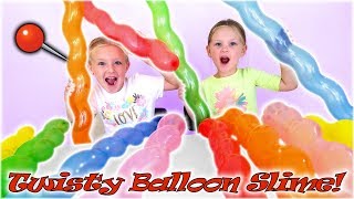 Find Your Slime Ingredients Challenge Crazy Twisty Balloons Scavenger Hunt [upl. by Gaut]