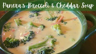 How to make PANERAS  Broccoli and Cheddar Cheese Soup [upl. by Dacia293]