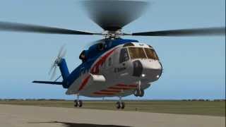 Sikorsky S92 Simulator Tutorial 1 StartUp amp Basic Flight [upl. by Aicissej]