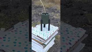 Explosive Shaped Charge VS Paper Stack [upl. by Jock]