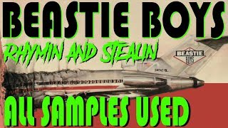 BEASTIE BOYS  Rhymin amp Stealin   WHAT SAMPLES were USED  by Metal Cynics [upl. by Nowyt]