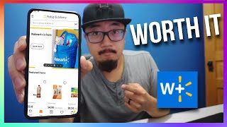 Walmart Plus Review  Is It Worth It Unlimited Walmart Grocery Delivery [upl. by Jotham]