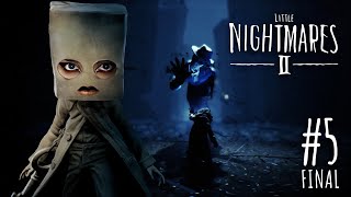 Little Nightmares 2  5 FINAL  A QUEDA QUE TODOS VIRAM [upl. by Areht]