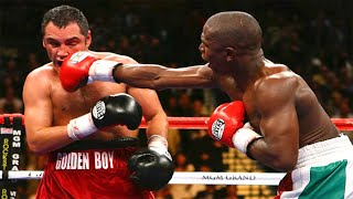 Floyd Mayweather Jr vs Oscar De La Hoya  Highlights GREAT FIGHT [upl. by Huckaby]