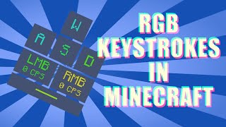 How To Install Keystrokes In Minecraft 189 [upl. by Alag]