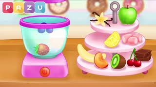 Donut Maker Cooking Games For Kids  Official Game Trailer [upl. by Gereron]