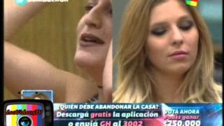 Marian Vs Romina y Florencia en la gala en vivo GH 2015 [upl. by Kos]