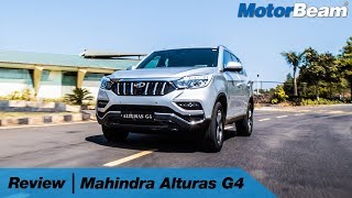 Mahindra Alturas G4 Review  Better Than Fortuner  MotorBeam [upl. by Janet]