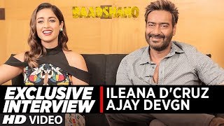 Exclusive Interview with Ajay Devgn amp Ileana DCruz  Baadshaho  TSeries [upl. by Luttrell283]