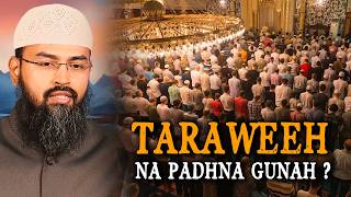 Ramzan Me Taraweeh Na Padhna Kya Gunah Hai  By Adv Faiz Syed [upl. by Nemrac376]