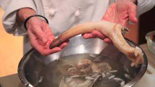 How to clean a geoduck [upl. by Nickelsen]