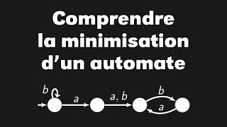 Comprendre la minimisation dun automate déterministe DFA [upl. by Esilegna]