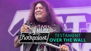 Over The Wall  Testament live  Rockpalast 2019 [upl. by Nahtannoj276]