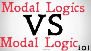 Alethic Modal Logic vs Modal Logics [upl. by Annav]