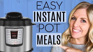 4 EXTREMELY EASY amp AFFORDABLE INSTANT POT MEALS  Dump and Go Recipes [upl. by Bea90]