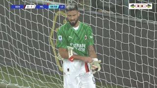 Olivier Giroud SAVES vs Genoa 😱 [upl. by Steffane]