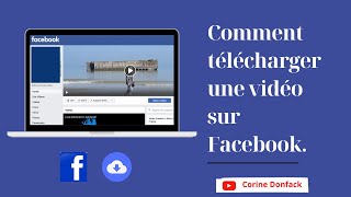 Comment télécharger une vidéo sur Facebook sans logiciel en 2020 [upl. by Cyrano86]