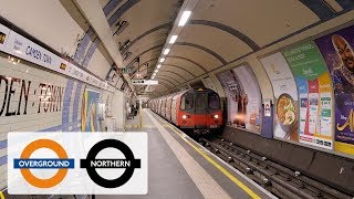 London UndergroundOverground at Camden TownRoad stations [upl. by Zingg931]