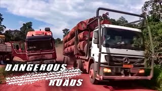 Worlds Most Dangerous Roads  Gabon  Deadliest Forest [upl. by Brocky250]