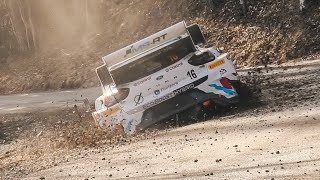 WRC MonteCarlo 2024 • Friday MAX ATTACK amp Narrow section [upl. by Rekcut]