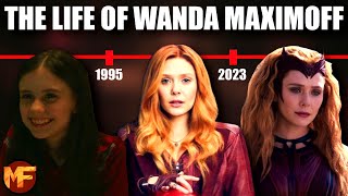 The Life of Wanda Maximoff Scarlet Witch Entire Timeline MCU ExplainedRecap [upl. by Sialac]