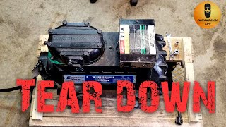 Copeland compressor teardown [upl. by Burkley]