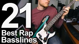 21 Best Rap Basslines [upl. by Aninaj]